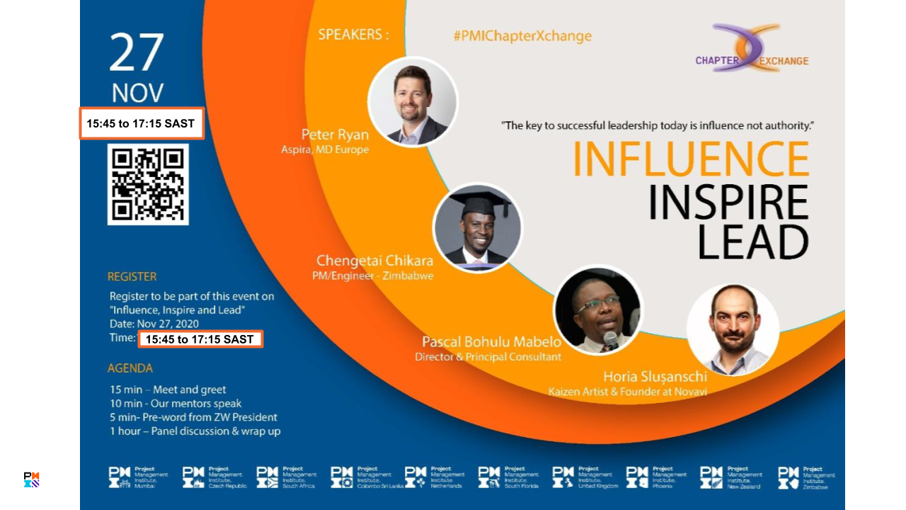 PMI Global Chapter Exchange 202011